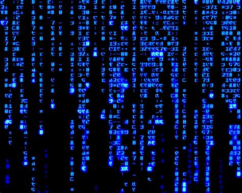 🔥 [42+] Blue Matrix Code Wallpapers Live | WallpaperSafari