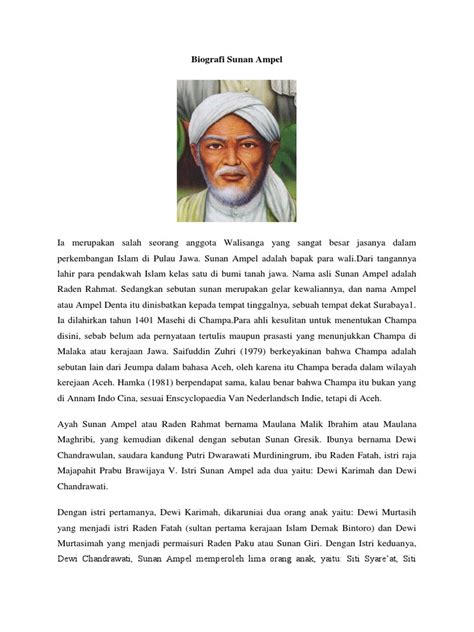 Biografi Sunan Ampel | PDF