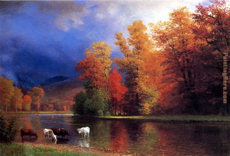 Albert Bierstadt On the Saco painting anysize 50% off