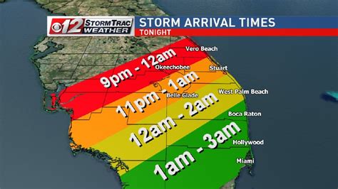 Cold front brings severe weather to South Florida Sunday | WPEC