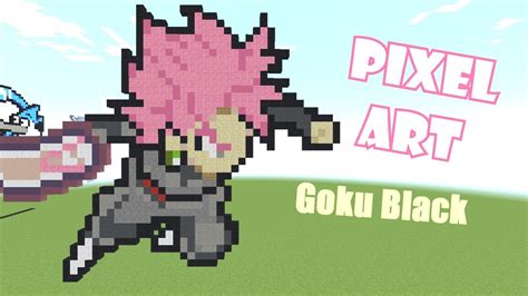 Minecraft Pixel Art: Goku Black Rose (DBS) Tutorial español - YouTube