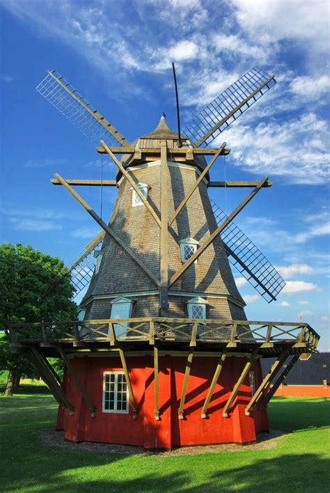 Windmill at Kastellet, Copenhagen, Denmark Stock Image - Image of copenhagen, netherlands: 14724081