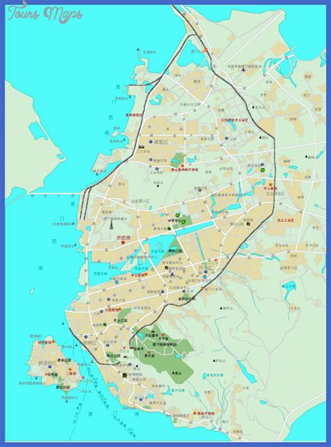 Xiamen Metro Map - ToursMaps.com