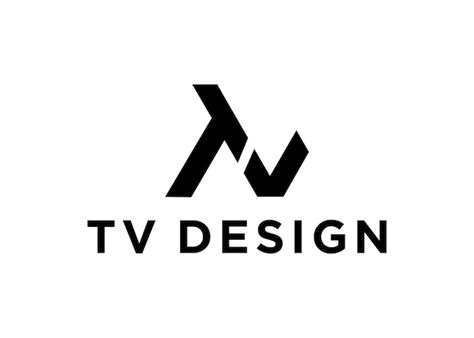 Premium Vector | Tv logo design vector illustration