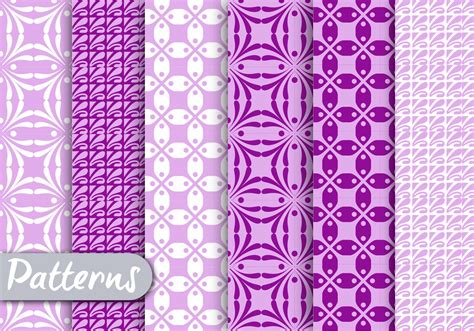 Purple Geometric Pattern set 158695 - Download Free Vectors, Clipart Graphics & Vector Art