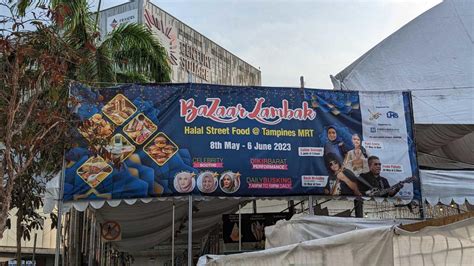 Tampines halal street food bazaar causes confusion