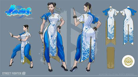 Chun-Li Concept Art - Street Fighter 6 Art Gallery