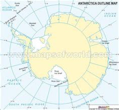 #Antarctica #Latitude and #Longitude #Map | World Maps | Pinterest | Maps