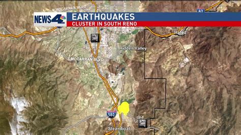 USGS: 2 earthquakes shake Reno area | KRNV