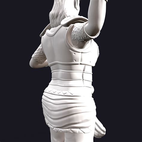 Rani Durgavati Statue 3D Print Sculpture 3D model 3D printable | CGTrader