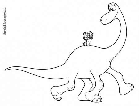 The Good Dinosaur, Colouring Pages And Dinosaurs - Coloring Nation