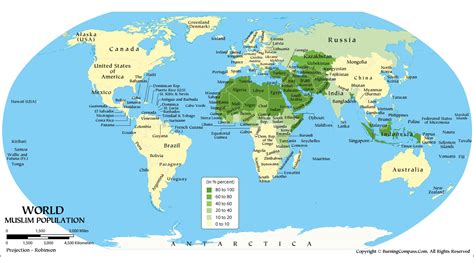 Muslim Population In World 2022 Map - PELAJARAN