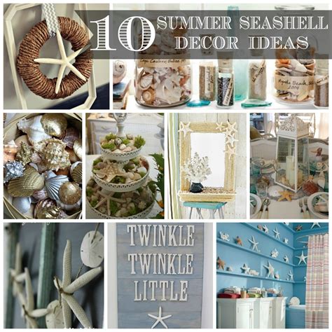 10 Summer Seashell Decor Ideas