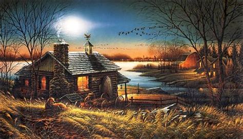 Terry Redlin Source: team-vane | Cabin art, Terry redlin, Terry redlin paintings