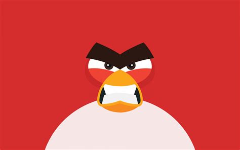 Download wallpaper 2560x1600 angry birds, red, minimal, dual wide 16:10 2560x1600 hd background ...