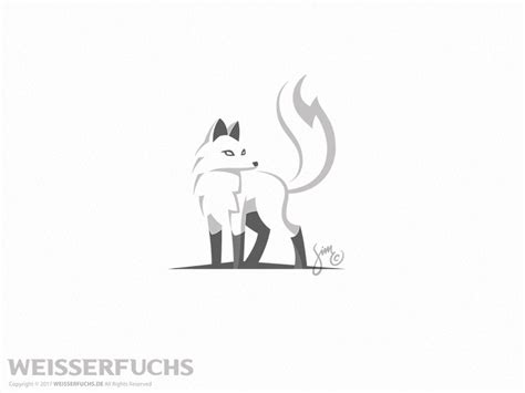 Weisserfuchs (White Fox) | Logo design | Ionotron