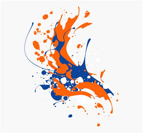 Paint splash png vector 735780-Yellow paint splash vector png