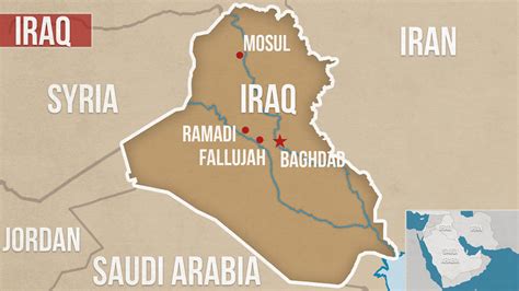 Iraq Map Highlighted Fallujah.jpg | The New Arab