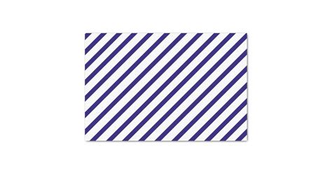 Navy Blue Stripe Tissue Paper | Zazzle