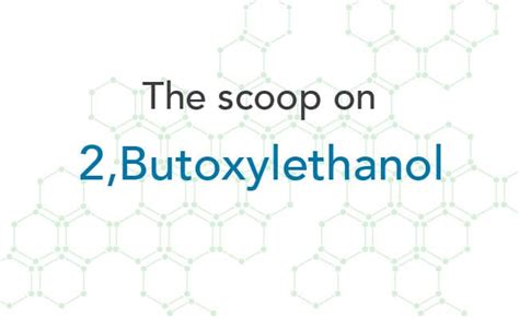 What is 2-Butoxyethanol: Chemical Free Living - Force of Nature