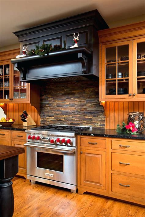 19 Stacked Stone Backsplashes for for Kitchens