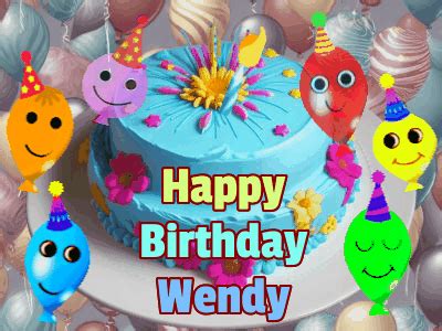 Happy Birthday Wendy GIF 34