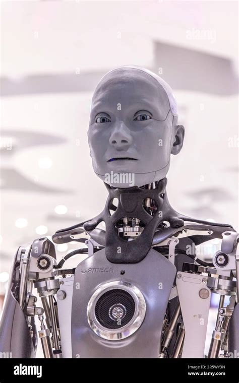 Humanoid AI robot Museum of the Future, Dubai, UAE Stock Photo - Alamy