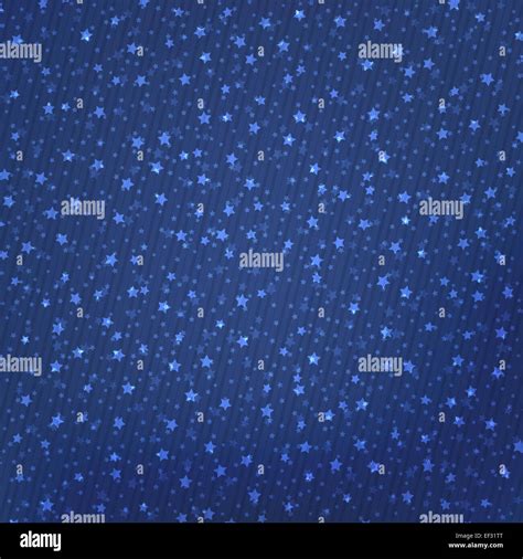 stars pattern over blue, striped paper texture. vector background design Stock Photo - Alamy