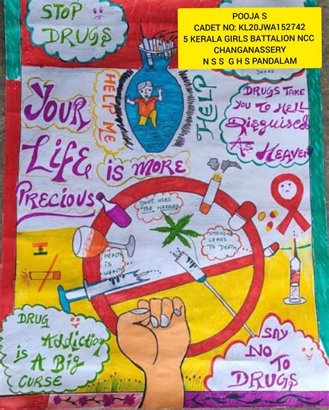 INTERNATIONAL DRUG ABUSE DAY POSTER – India NCC