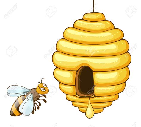 Bee Hive Clipart | Free download on ClipArtMag