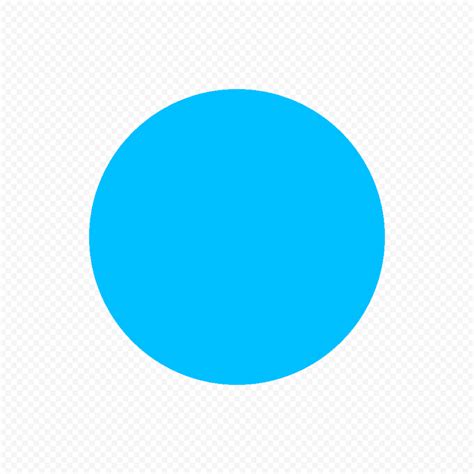 Blue Dot Circle Icon PNG | Citypng