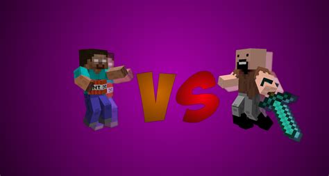 Herobrine VS Notch by Mrthomas20121 on DeviantArt