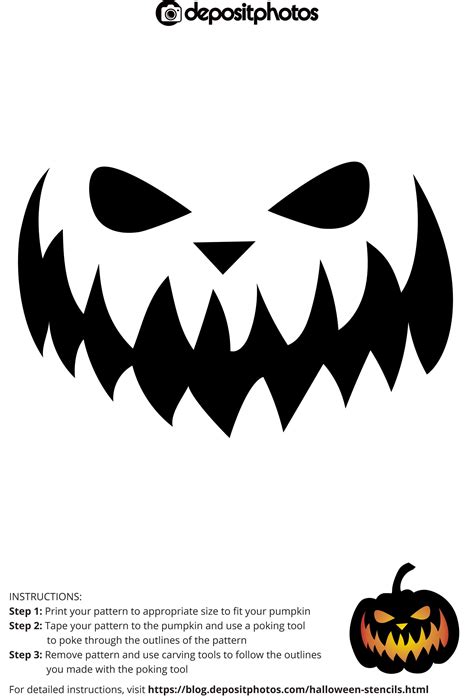 Printable Faces For Pumpkins