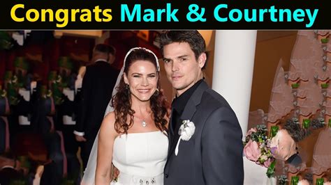 The Real-Life Love Story of Y&R stars Courtney Hope & Mark Grossman | Married & Wedding - YouTube