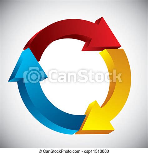 Vector of cycle process csp11513880 - Search Clip Art, Illustration ...