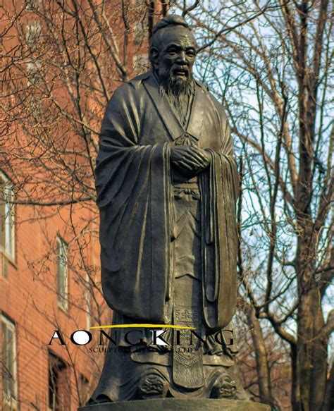 Confucius sculpture Philosopher monumental statues - bronze statue|garden art sculpture