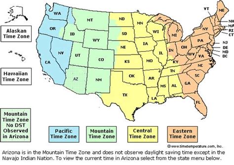 Very helpful - Gives you the current time in EACH time zone across the US when you visit this ...