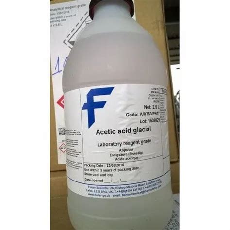 Liquid Glacial Acetic Acid - Acetic Acid Glacial Manufacturer from Jaipur