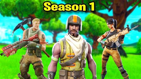 Fortnite SEASON 1 Montage #2 - YouTube