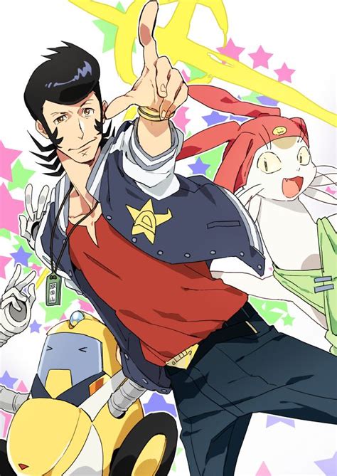 No larger size available | Space dandy, Anime, Anime characters