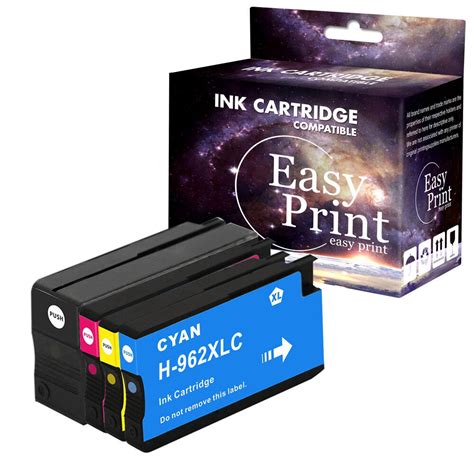 4PK 962XL Ink Cartridge replace for HP Officejet Pro 9013 9015 9020 ...