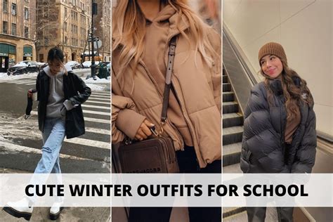 Cute Winter Outfits For School