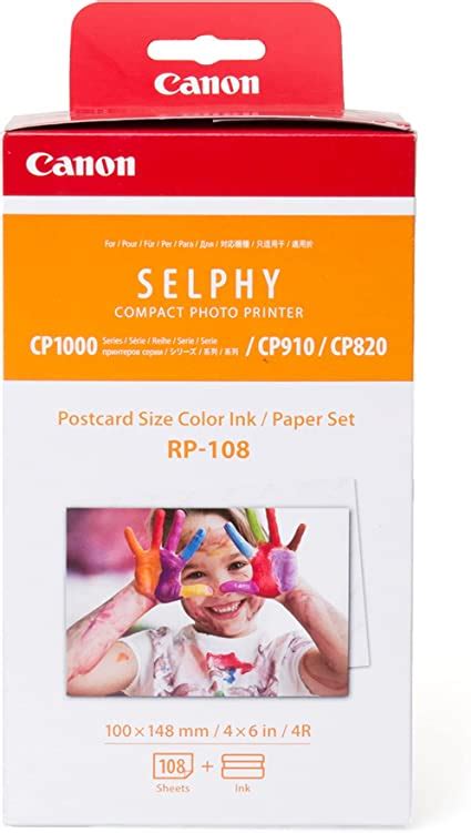 Paper for Canon SELPHY CP1500 - KP-36IP Genuine Canon Ink + Paper Set ...