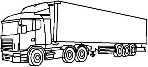 Coloriage Camion #135652 (Transport) – Dessin à colorier – Coloriages à Imprimer Gratuits