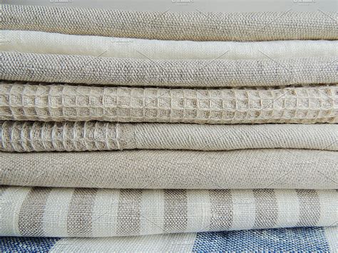 Natural linen fabric bundle. | High-Quality Abstract Stock Photos ...