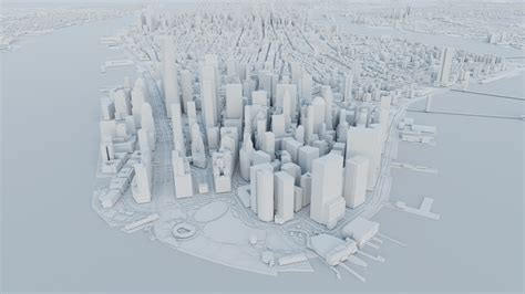 New York Map 3D - TurboSquid 1823460