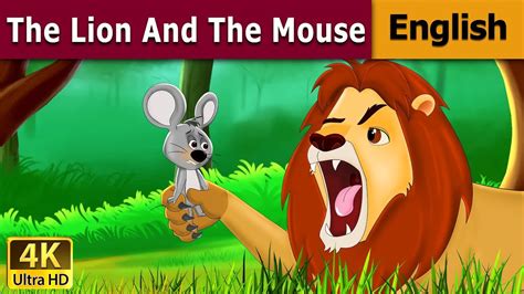 The Lion and the Mouse in English | @EnglishFairyTales - YouTube