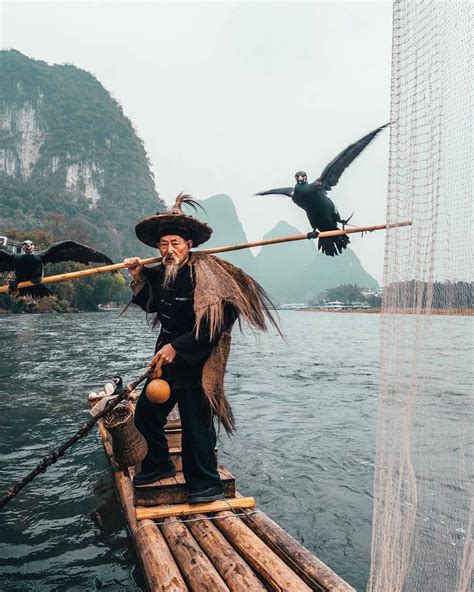 History Cool Kids ® on Instagram: “86-year-old Lao Huang, a cormorant ...