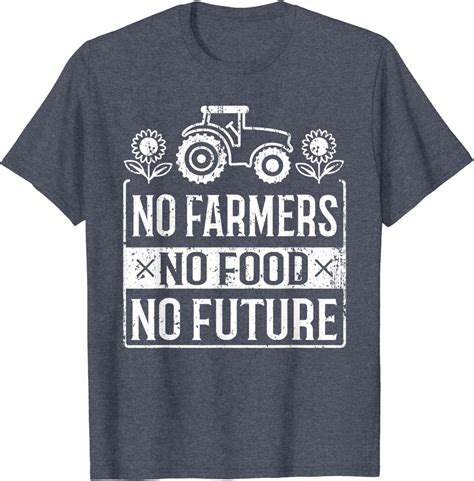 No Farmers No Food No Future Farmer Farming Farm Farmer T-Shirt