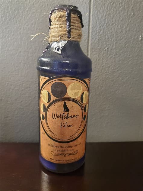 Harry Potter Inspired Wolfsbane Potion - Etsy